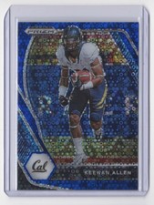 2021 Panini Prizm Draft Picks Collegiate Blue Circles Keenan Allen California