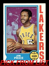 1974-75 Topps Basketball #2-264 EX/EX-MT Pick From List ALL PICTURED ss7 ss2