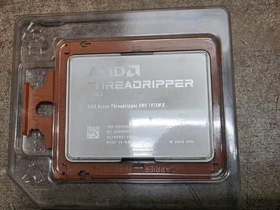 AMD Ryzen Threadripper PRO 7975WX CPU Unlocked 4.0GHz 32 Core 64 Threads sTR5