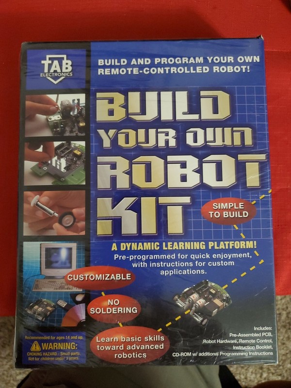 Build Your Own Robot Kit Sealed NEW