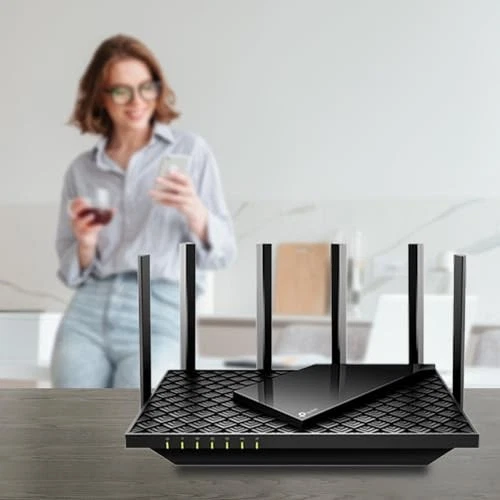 TP-Link Archer AX73 AX5400 WiFi 6 Dual-Band Gigabit Router Long Range - Image 2 of 4