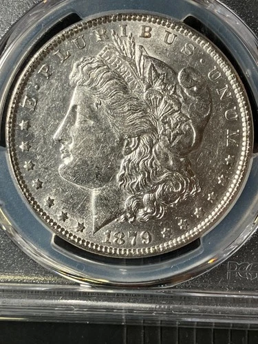 1879 AU55 Morgan Dollar, PCGS 60864747