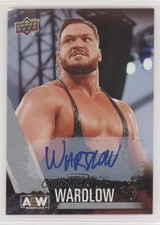 2021 Upper Deck AEW All Elite Wrestling Auto Wardlow #49 Auto 0ze5