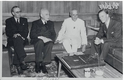 Prime Ministers Meet India New Delhi India The Right Honorable Lou- Old Photo