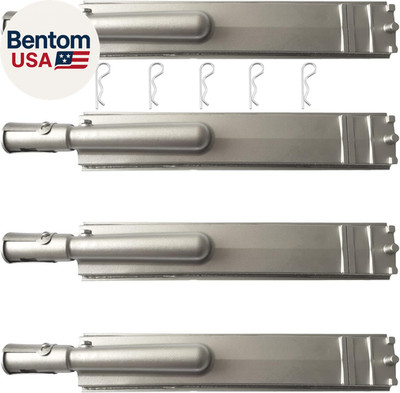 4 Pack Heavy Duty Cast Stainless Steel Grill Burner for Bull, Grill Replacement