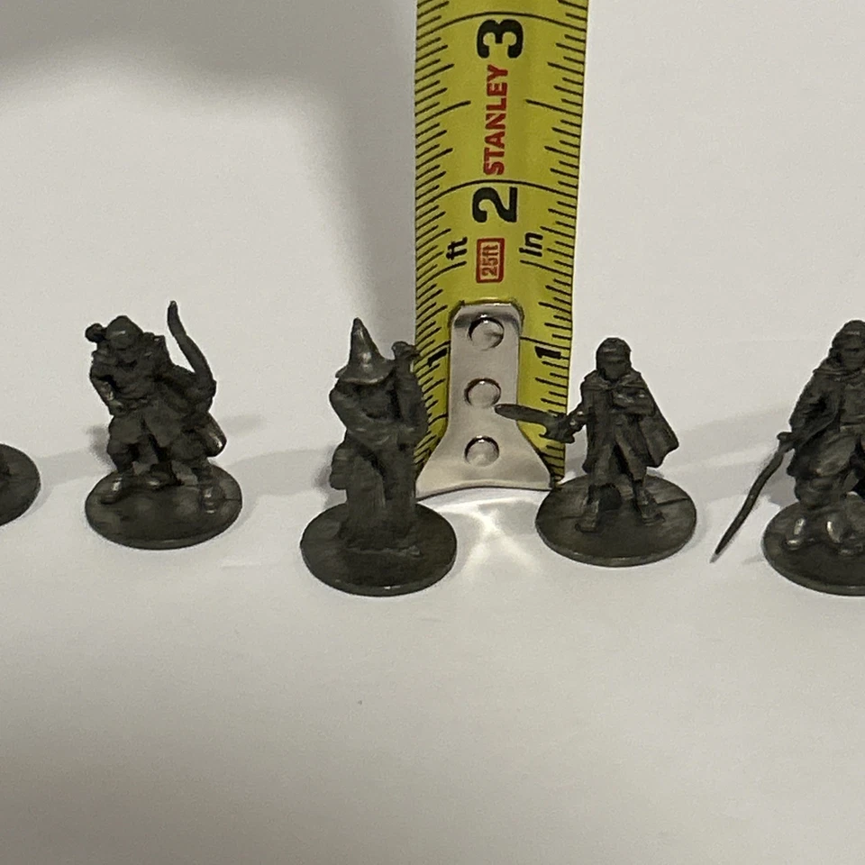 MONOPOLY The Lord of the Rings Trilogy Edition ~ All 6 Metal Figures Tokens - Image 4 of 4