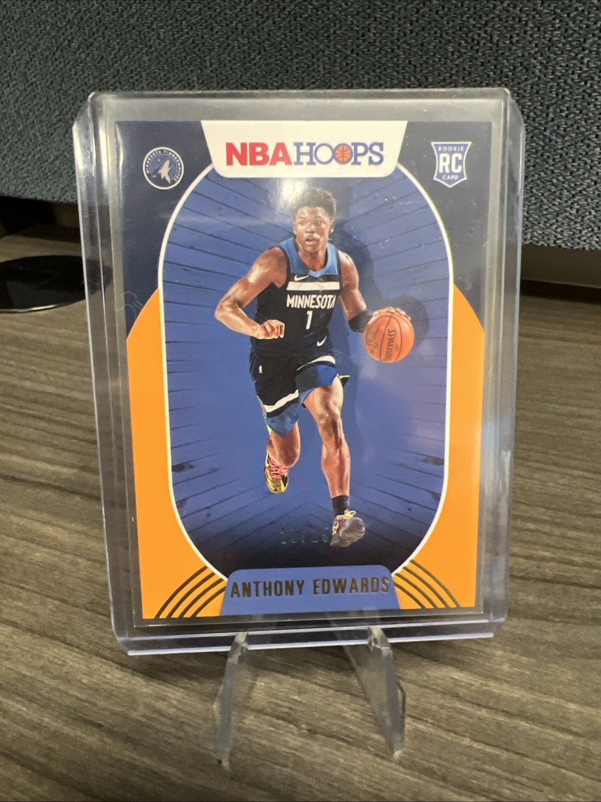 2020 Panini Hoops ANTHONY EDWARDS RC #216 Orange Parallel /25 - CLEAN - MINT 🔥