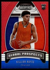 2020-21 Panini Prizm Draft Picks Collegiate Global Prospects Red Killian Hayes