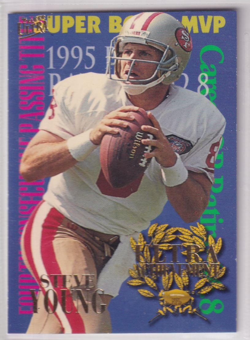 1995 Ultra #10 Steve Young Ultra Achievements