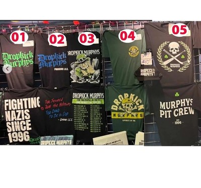 HOT!!!! Dropkick Murphys Band Celtic Punk Rock Graphic T-Shirt Reprint, Gif Fan