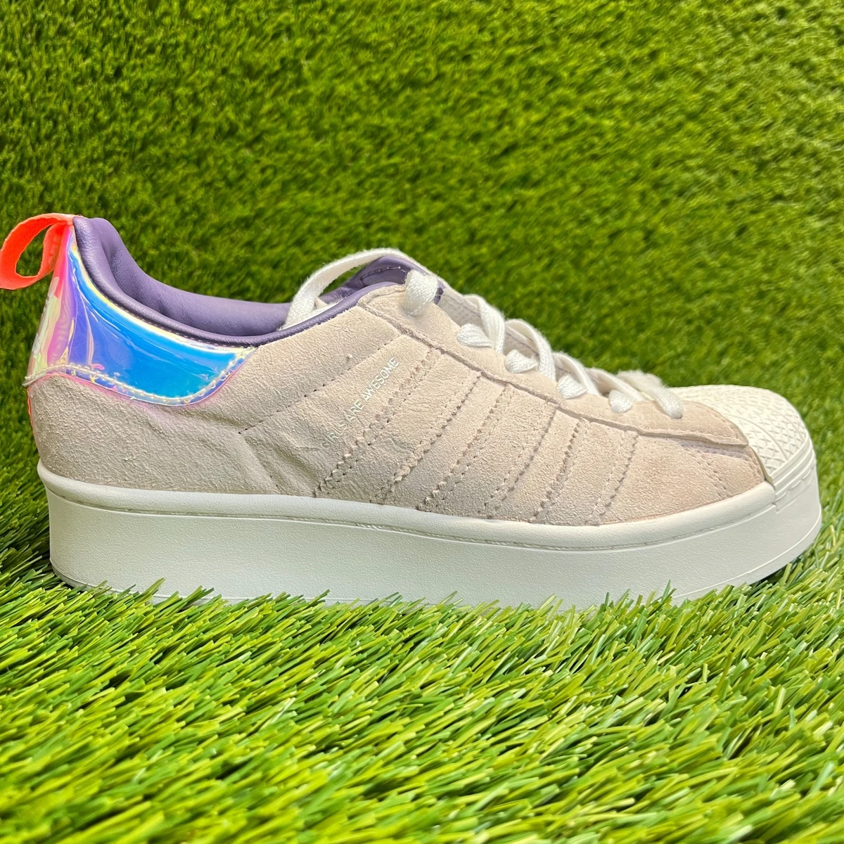 adidas gazelle silver green womens Adidas Superstar Pink Ice Cream (Outlet) – BelleTrends main image 1