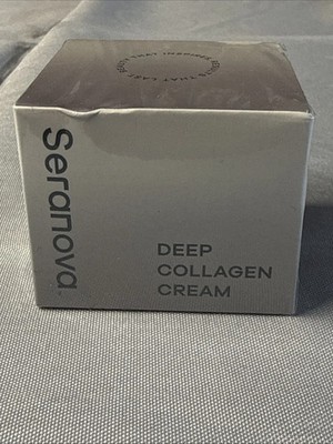 Seranova Deep Collagen Cream Hydrating Skincare New Sealed Box