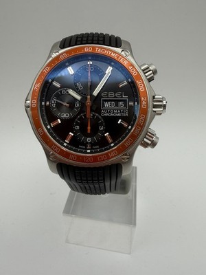 Ebel 1911 Discovery Chronograph Stahl Automatik Ref. E9750L62 Box Revision 06/26