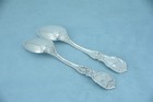 2 Reed & Barton Francis I Sterling Silver 6" Teaspoons New Mark No Monogram — photo 2