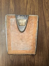 Borg Vintage Bubble Glass Bathroom Scale