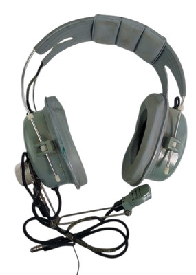 Astrocom 10175 Mx-2507 Pilots Aviation Comms Headset & M-87 E/v Mic Not Tested