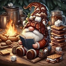 Diamond Painting Gnome Kits for Beginner, 5D Full Drill Diamond Art Kits for Adu