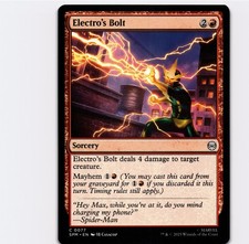 Electro's Bolt C Marvel's Spider-Man 77 NM