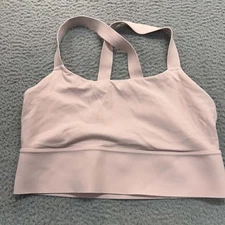 Athlete Sports Bra Medium Pink support Crossback active