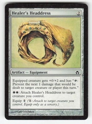 Healer's Headdress 129 Common Fifth Dawn Magic: The Gathering Lightly Played