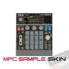 Akai MPC Sample Skin / Gold Circuit