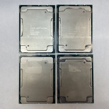Lot of 4 Intel Xeon Platinum 8171M SR3LZ 2.60GHz 26 Core 35.75MB LGA-3647 CPU
