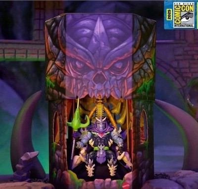 Mattel MOTU Turtles of Grayskull Skele Shredder SDCC 2025 Comic Con Exclusive