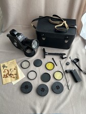Krasnogorsk-3 16mm Vintage Movie Camera with Meteor-5-1 Lens M42 Soviet Rare