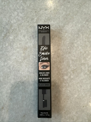NYX Professional Makeup Epic Smoke Liner, Vegan Smokey Eyeliner, Black Smoke