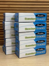 Lot of 10 Box Swingline Standard Staples 5000 ct Fits All Standard Size Staplers