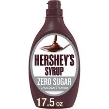 Hershey's zero Sugar chocolate syrup Bottle 17.5 OZ......