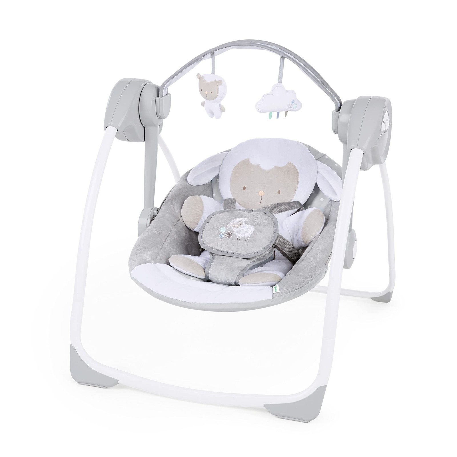 Columpio para bebé Ingenuity Comfort 2 Go Portable Swing™ cordero mullido - muy bueno
