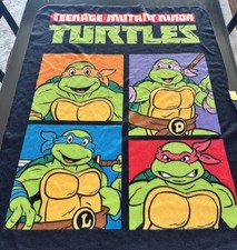 Nickelodeon Teenage Mutant Ninja Turtles 2015 Fleece Throw Blanket 4X3