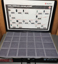 Wurth 196460212 U-nut Washer Push Rivet Nut Assortment Drawer 12