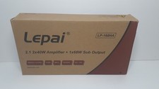 Lepai LP-168HA 2.1 2x40W Mini Amplifier  1x68W Sub Output with 12 VDC 3A 120 VA