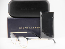 NEW RALPH LAUREN RL 5104 9375 BLACK GOLD AUTHENTIC FRAMES EYEGLASSES 52-16
