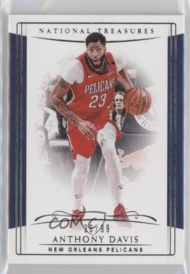 2018-19 Panini National Treasures 36/99 Anthony Davis #44 ib1