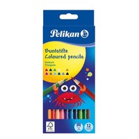 Pelikan Buntstifte Dreikant 12Er Lackiert Malstifte Malen Zeichenstifte Stifte