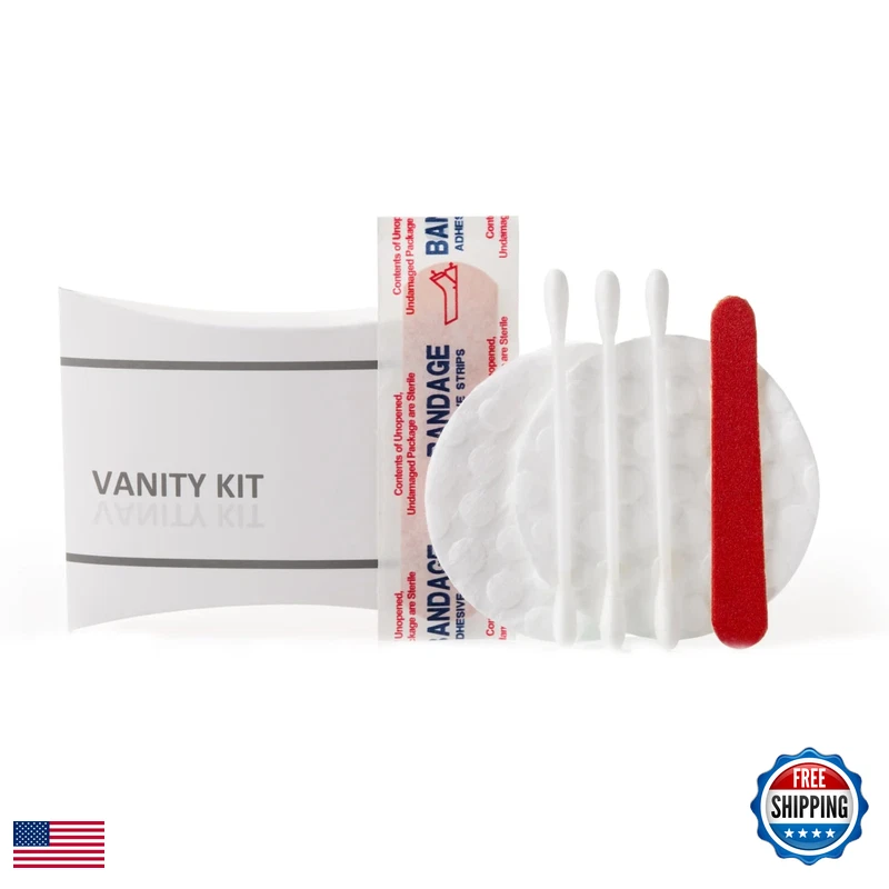 World Amenities Necessities Grooming Vanity Kit Hotel Amenities Includes Sewing