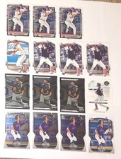 15 Lot 7 Travis Bazzana Ralphy Velazquez Juan Brito W 3 2024 Bowman Draft picks