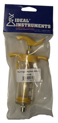 Livestock Syringe, Nylon, Reusable, 30 cc 9813