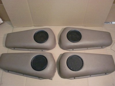 DAIMLER SERIES 2 & 3 VANDEN PLAS DOOR POCKETS SET OF FOUR USED