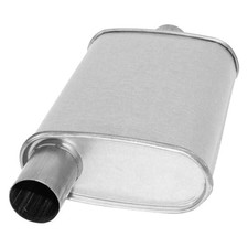 Exhaust Muffler Ap Exhaust Xlerator Performance Aluminized Steel Oval Direct-fit