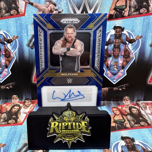 Wolfgang WWE Panini Prizm 2024 Sensational Signatures Blue Prizm Auto /49 SS-WOL - Foto 1 di 4