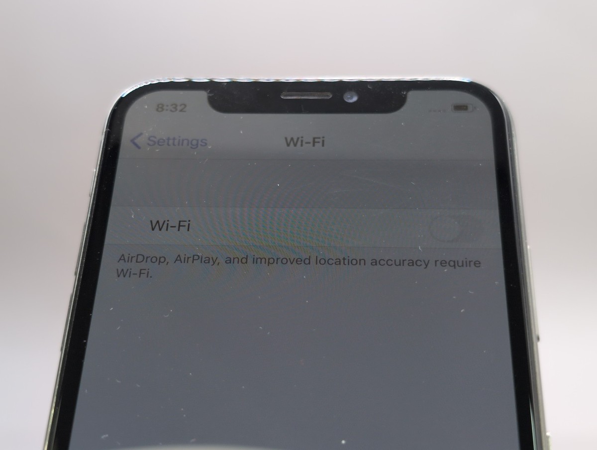 Apple iPhone X A1865 64GB Silver Unlocked W086172 | eBay