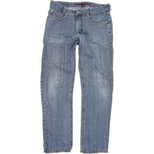 Joker Double Saddle Stitched  Herren Blau Straight Jeans W36 L34 (69615)