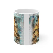 Fat Cat - Ceramic Mug 11oz