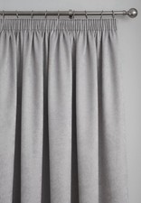fusion galaxy pencil pleat curtains Silver.66”x90”-168x229 Cm Drop.Save £££’s