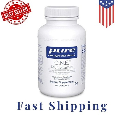Pure Encapsulations O.N.E. Multivitamin   120 Capsules. Exp 12/2027
