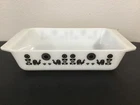Vintage Pyrex Promotional Casserole Dish, 575-B 2 Qt, Rooster & Sunflower